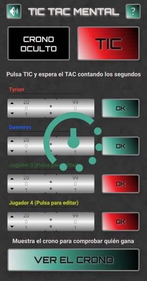 tic tac mental en juego